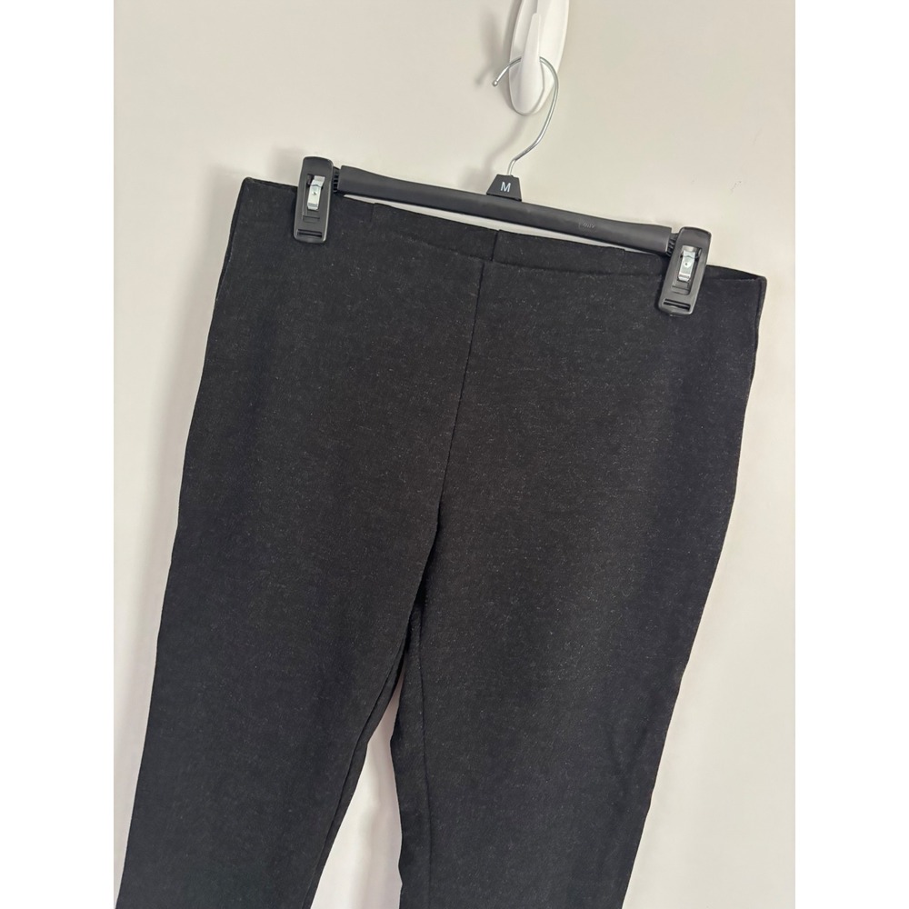 Eileen Fisher Womens Small Gray Italian Fabric Slim Ankle Pants Leggings